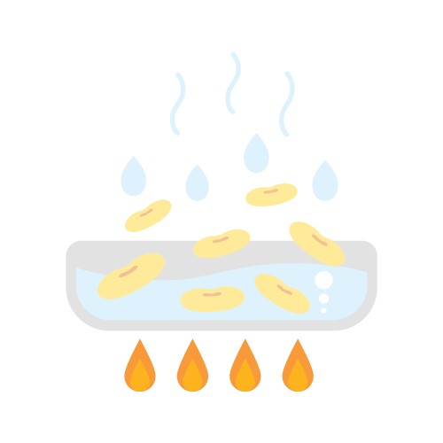 蒸煮大豆
