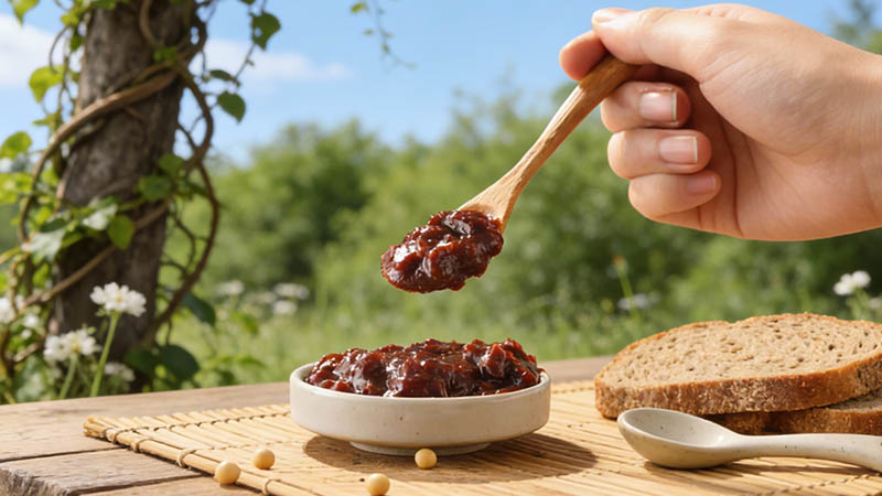 禾然有机松茸黄豆酱