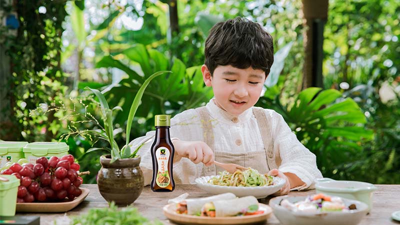 禾然乐童有机核桃油