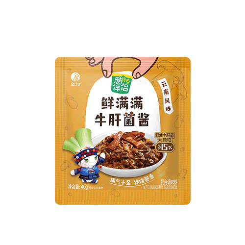 葱伴侣鲜满满牛肝菌酱