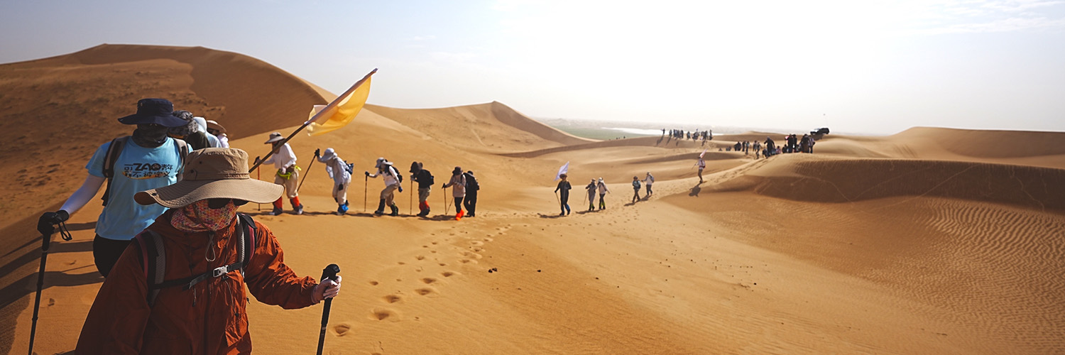 黄飞红腾格里沙漠挑战赛,突破自我的勇敢之旅